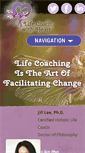 Mobile Screenshot of lifecoachwithheart.com